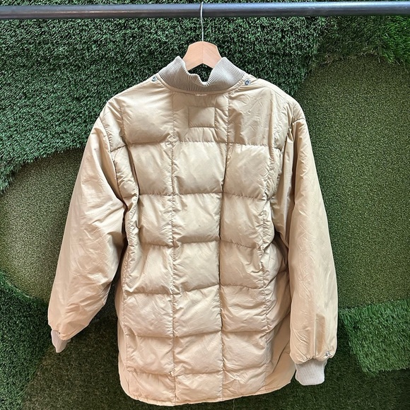 Vintage 1980s Pioneer Long Puffer Jacket Large - Picture 2 of 8
